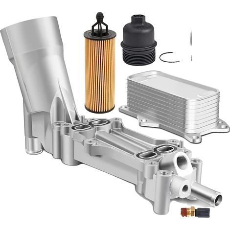 Ölfilteradapter, Aluminiumkonstruktion, fahrzeugkompatibel, Ölfilteradapter (1/2)