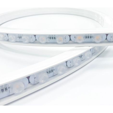 Ruban Lèche-Mur LED Flexible 5M 24V 16W/m IP65 - Blanc Neutre 4000K - 5500K - SILAMP