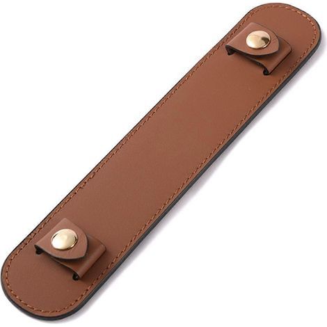 Schulterpolster, große Ledertasche, Dekompressionsgriff, Verschlussclip (1/5)