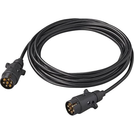 Verl Ngerungskabel 7M Mit 2X 7 Poligem Stecker Pvc