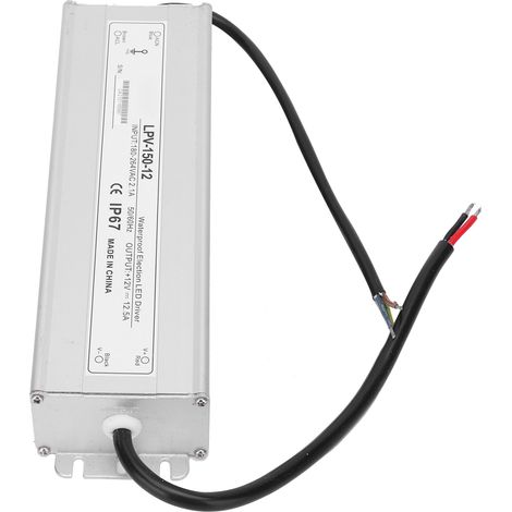 BERM Schaltnetzteil IP67 Wasserdicht Überspannungsschutz DC12V 150W LPV‑150‑12 (1/5)