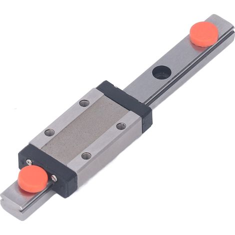 Rail de guidage linéaire en acier MGN9H 100 mm avec bloc chariot
