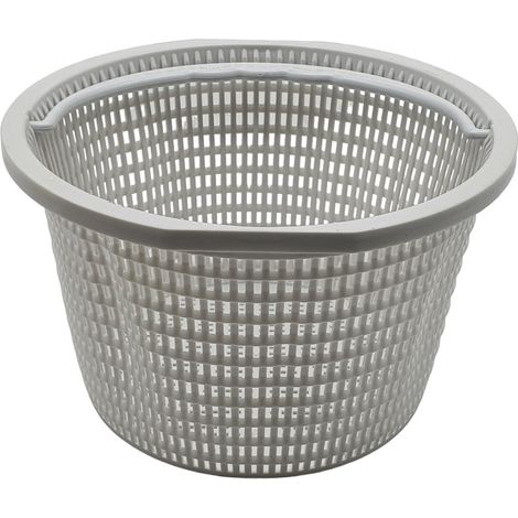 Hayward – Panier de skimmer pour piscine – Diamètre extérieur 20.5 cm – Diamètre intérieur 15 cm – Hauteur 12.5 cm – ABS blanc