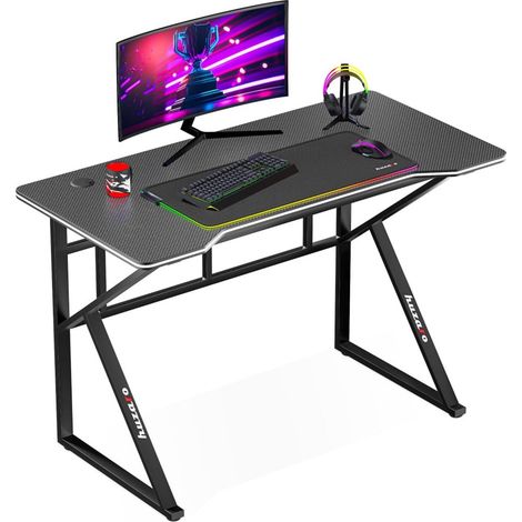 Escritorio para juegos Huzaro Hero 1.6 negro (1/5)