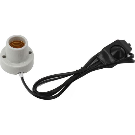 Support de lampe chauffante en céramique pour reptiles, douille E27 professionnelle, compatible avec lézards, tortues et autres animaux terrestres, prise européenne 250 V (1/5)