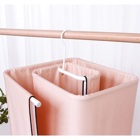Lot de 2 Cintres Spirale - Pour Draps et Couvertures - Ventilés - Résistants - Compact - 45 cm (1/4)