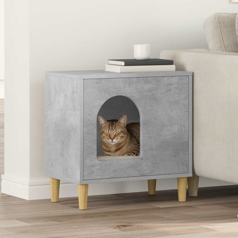 Katzenhaus Beton 51 x 30 x 52 cm Holzwerkstoff