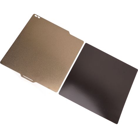 Doppelseitig strukturierte magnetische PEI-Bauplatte aus Stahl für 3D-Drucker, 257 x 257 mm, passend für Bambu Lab X1 P1P (1/5)