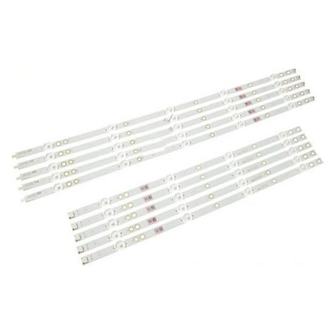 Kit de 10 barres LED pour TV – Compatible Philips – Installation facile – 996599001104