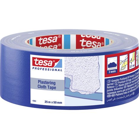 tesa 04363-00001-02 Bande adhésive de plâtrage tesa® Professional bleu (L x l) 25 m x 50 mm 1 pc(s) (1/3)