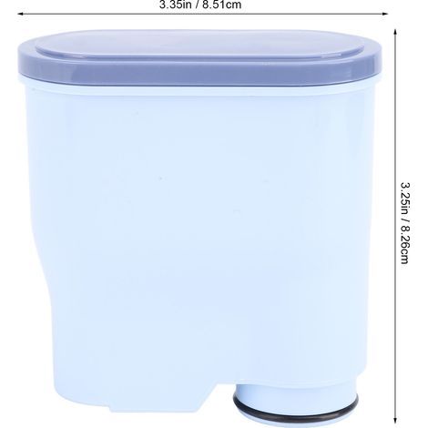 Water filter for Philips CA6903 coffee machine, limescale reduction, plastic (1/4)