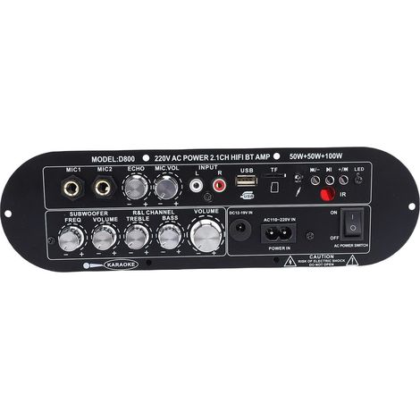 2.1 Channel Bluetooth Amplifier for Audio (EU Plug) (1/5)