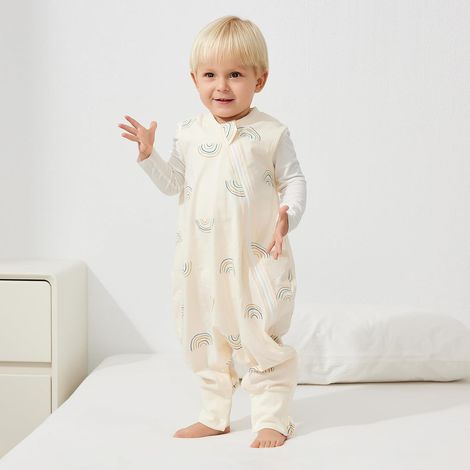 Gigoteuse d'été pour bébé avec Pieds - TOG 0,5-100% Coton - Couverture Portable pour bébé de 1 à 6 Ans (1/5)