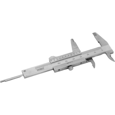 Étui de Calibre en Acier Inoxydable Haute Précision 0‑50mm, Idéal pour Bijouterie et Numismatique (1/5)