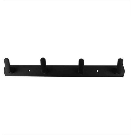 Wandhaken aus Edelstahl mit 4 Haken für Garderobe, Taschen und Handtücher – ideal für Bad, Küche und Schlafzimmer (1/5)