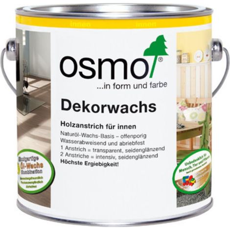 OSMO 3136 Dekorwachs Transparent Birke 375ml (1/2)