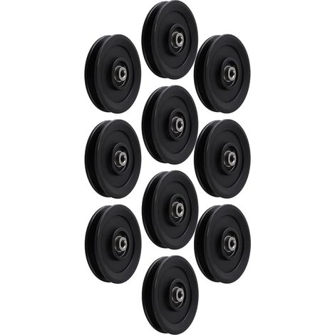 115mm Nylon Pulley Bearing 10pcs for Fitness Equipment (1/5)