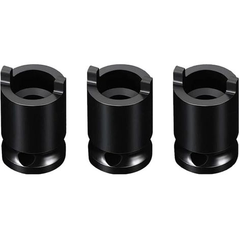 CCYKXA 3-teiliger Winkelschleifer-Steckschlüssel-Druckplatte, Stahl-Steckschlüssel-Adapter