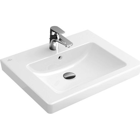 Villeroy & Boch Subway 2.0 lavabo, avec trop-plein, 1 trou pour (1/3)