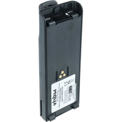 vhbw 1x Akku kompatibel mit Motorola PTX1200, MTZ2000 Funkgerät, Walkie Talkie (1200 mAh, 7,4 V, Li-Ion)