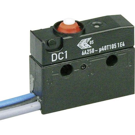 ZF DC1C-C3AA Mikroschalter DC1C-C3AA 250 V/AC 6 A 1 x Ein/(Ein) IP67 tastend 1 St.