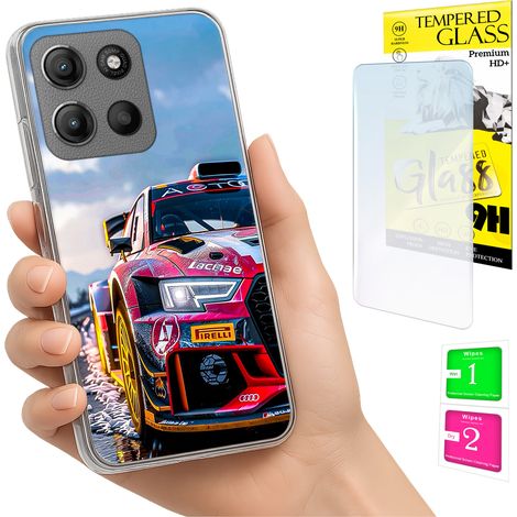 Funda para Motorola Moto G15 / G15 Power, carcasa trasera + cristal (1/5)