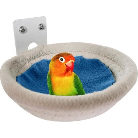 Nid pour perruches - Petit lit d'élevage pour perruches Petite cage à perroquet à éclosion pour calopsitte, canari, inséparable (1/4)