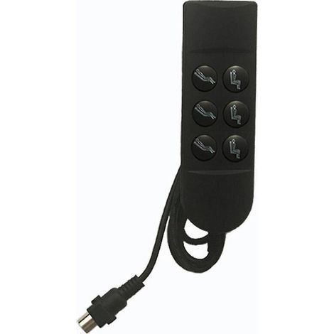 Fauteuil Inclinable Électrique avec 6 Boutons de Commande pour Canapé Motorisé (1/4)
