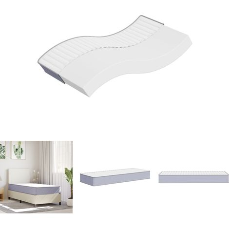 The Living Store Matratze Schaumstoff Mittelweich 90x190 cm - Matratzen (1/5)