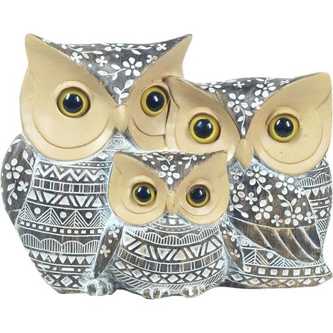 Signes Grimalt Figures de figure OWL  Famille Buhos Buhos 6x18x14cm 20214