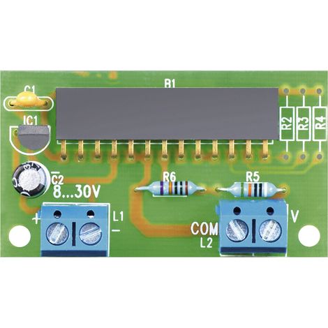 VOLTCRAFT RE395D Passender Messbereichsadapter für Panel-Meter 70004 Passend für (Details) LCD Panel