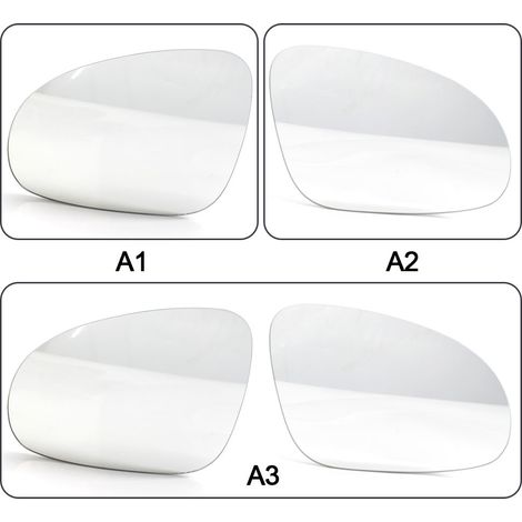 Rétroviseur extérieur gauche grand angle transparent et robuste pour MK5 (1/5)