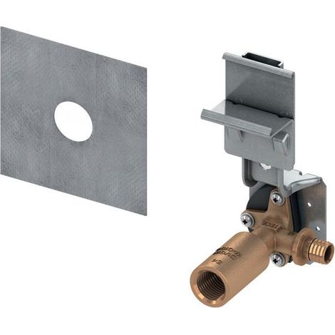 TECE TECEprofil Armaturenanschluss inkl. Wandscheibe 1/2 x 1/2", Siliziumbronze, 9020004 (1/3)