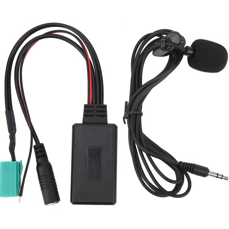 Micro adaptateur microphone fil audio auxiliaire, brancher et utiliser, remplacement pour Clio/Espace/Kangoo/Megane (1/5)