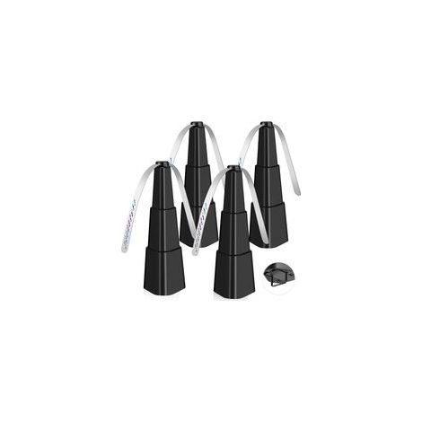 Set mit 4 tragbaren Fliegenventilatoren für Tische – Automatische Insektenabwehrventilatoren für Picknicks, Tische und Speisen, ideal für Restaurants, Partys und den Heimgebrauch (1/5)