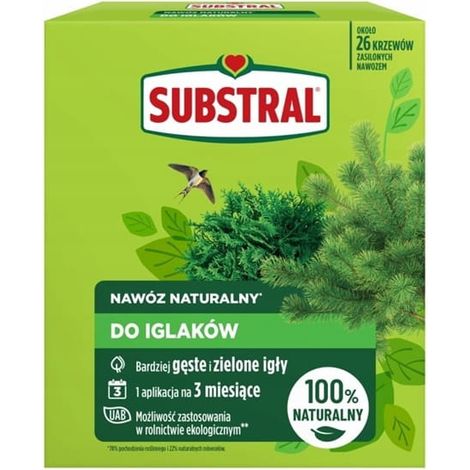 Engrais naturel pour conifères 1,2 kg. Plantes saines et luxuriantes.