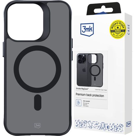Funda MagCase color humo 3mk para Apple iPhone 15 Pro