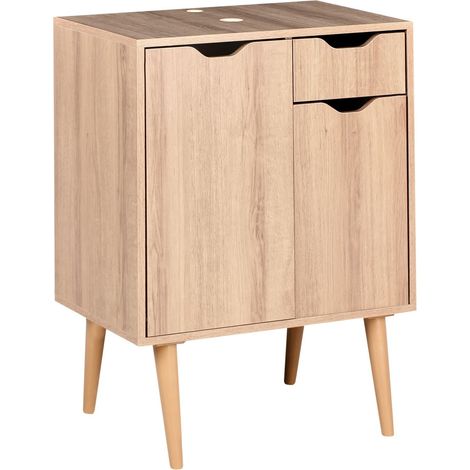 Waschbeckenunterschrank CANOAS 60 cm Hellbraun