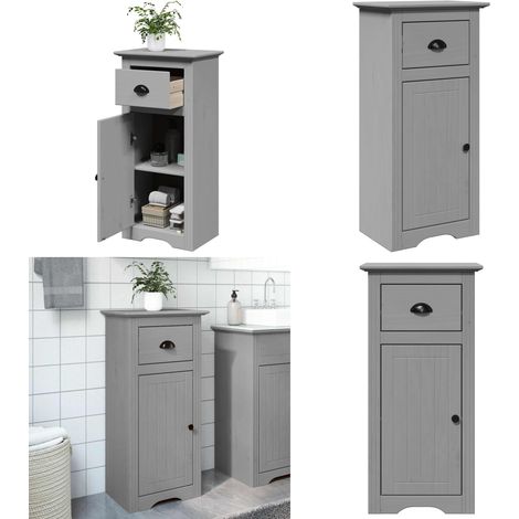 Mueble de baño BODO gris 44x30x90 cm - Mueble de baño - Almacenamiento de baño