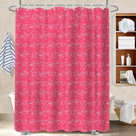Rideau de douche imperméable en polyester 180x180 naturel rideau étanche pour cabine de douche (1/5)