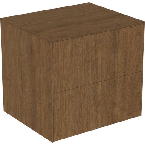 IDEAL STANDARD T4321Y5 meuble sous-lavabo Conca, 2 tiroirs (1/2)