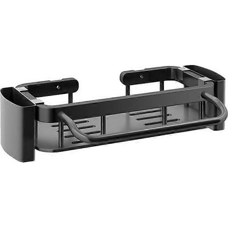 Égouttoir suspendu, porte-éponge, panier de rangement pour évier, shampoing et serviettes de salle de bain (1/5)