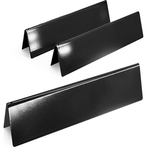 Pack de 3 plaques chauffantes pour barbecues à gaz Weber - Noir (1/3)