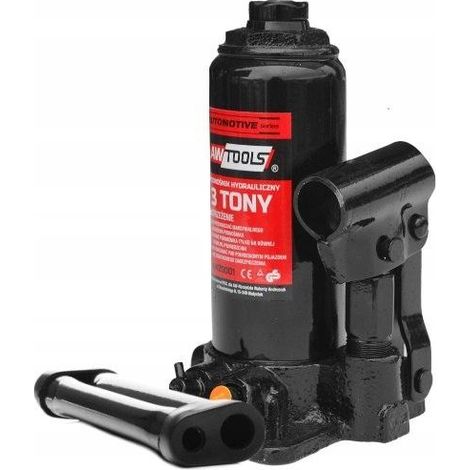 Hydraulischer Wagenheber awtools 3 Tonnen verstellbare Höhe Stahl