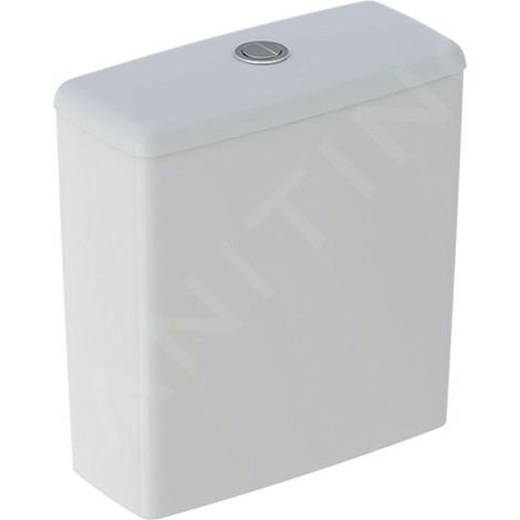 Geberit Selnova Square - Réservoir de chasse, alimentation latérale, blanc 500.490.01.1 (1/2)