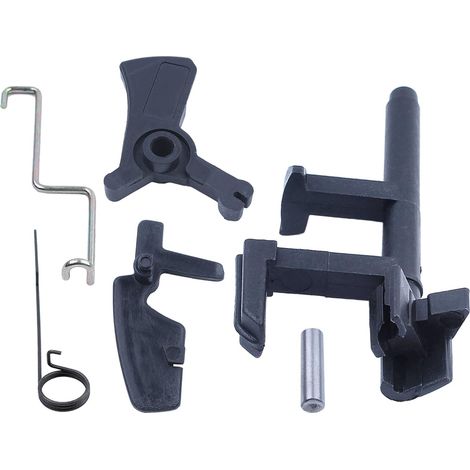 Bielle de verrouillage de la détente des gaz pour Stihl MS250 025 MS230 023 MS210 021 pour tronçonneuse, gâchette des gaz, verrouillage de la détente des gaz, goupille de détente, bielle d’accélérateu (1/5)