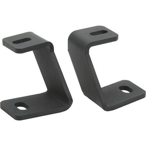 Support de Montage Léger de la Capuche Robdante avec Construction en Aluminium CNC Robuste pour les Applications de Montant A Avant - Finition Mate Noire - Compatible avec Diverses Solutions. (1/5)