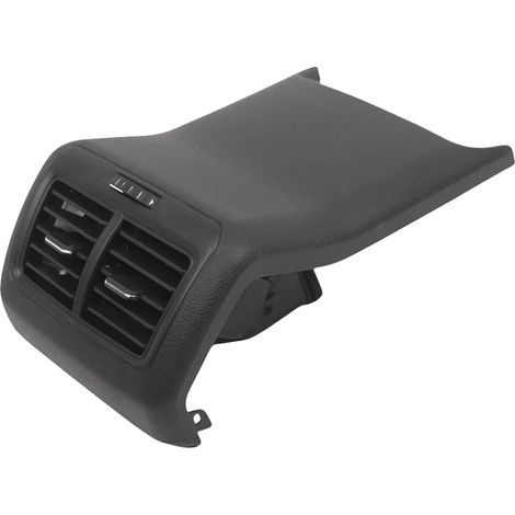 Pannello di copertura per la ventilazione, cursori regolabili, design resistente, nero (1/2)
