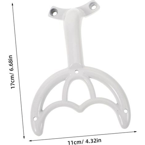 Lot de 5 tiges de support pour pales de ventilateur mural ou plafonnier – pièces de rechange compatibles, renforts robustes pour pales de ventilateur électrique (1/4)