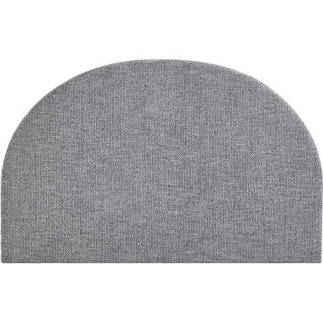 Testata letto 180 cm Tessuto testurizzato Grigio - PANIOTI